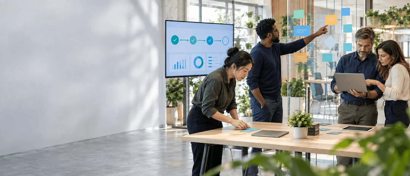 Agile delivery tracking timeline and milestone roadmap showing sprint demonstrations and progress checkpoints